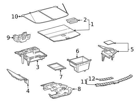 Interior Trim - Rear Body for 2025 Lexus NX350h #1