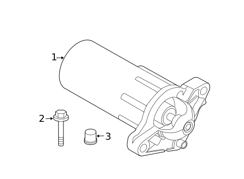 Starter for 2014 Volvo XC90 #0
