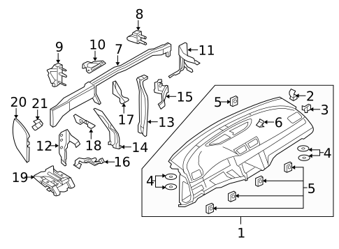 Instrument Panel for 2009 Volkswagen CC #0