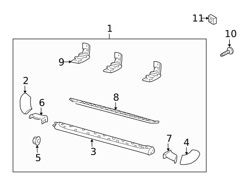 Running Board for 2001 Ford Explorer Sport #0