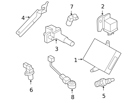 Powertrain Control for 2006 Subaru Baja #0