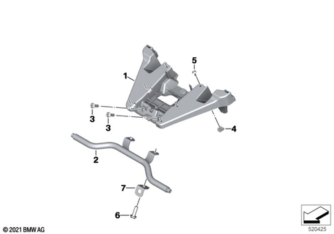 Motorcycle Trim Section, Windshield for 2020 BMW-Motorrad R 18 B #5