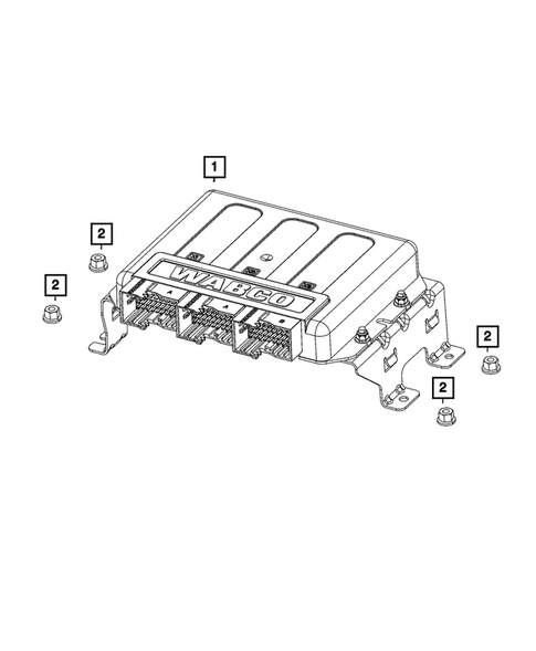 Keys, Modules and Engine Controllers for 2020 Ram 2500 #13
