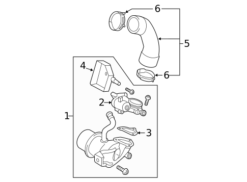 Emission Components for 2015 Volkswagen Jetta #3