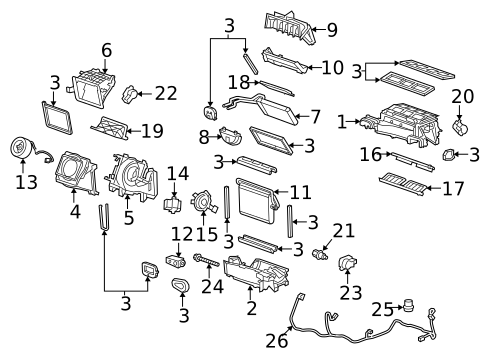 Automatic Temperature Controls for 2014 Chevrolet Camaro #0