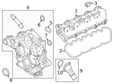 Hardware, Fasteners & Fittings for 2022 Ford F-350 Super Duty #0