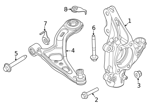 Suspension Components for 2021 Ford Mustang Mach-E #2