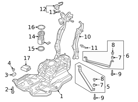 Fuel System Components for 2025 Volkswagen Atlas Cross Sport #1