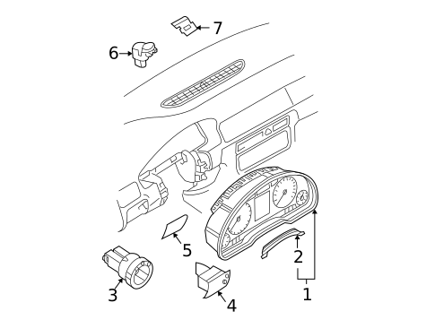 Automatic Temperature Controls for 2007 Audi A4 Quattro #1