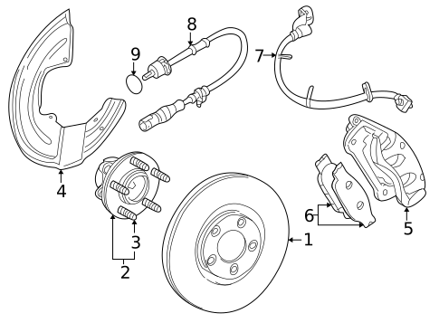 Front Brakes for 2000 Jaguar S-Type #0