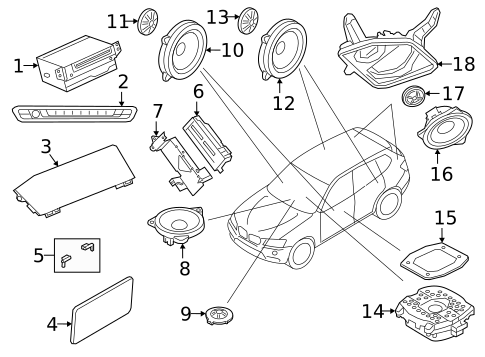 Sound System for 2022 BMW 430i Gran Coupe #3