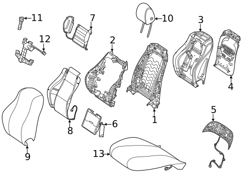 Heated Seats for 2022 Mercedes-Benz GLE 53 AMG® SUV #1