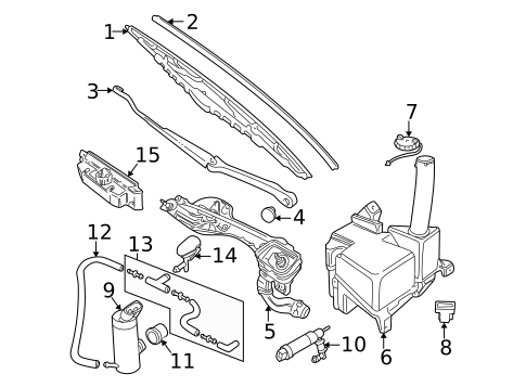Wipers for 2008 Jaguar S-Type #0