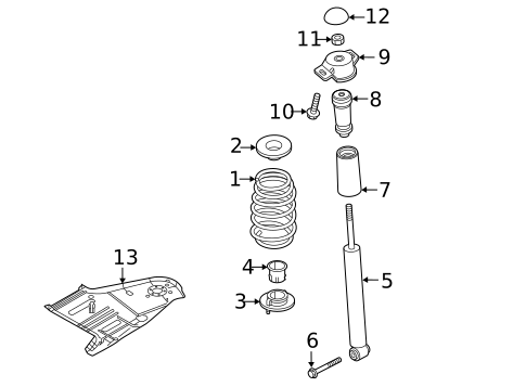 Shocks & Components for 2025 Volkswagen Taos #1