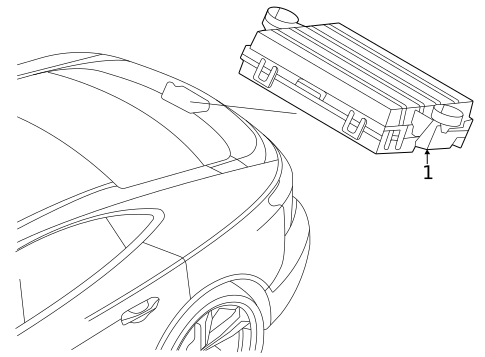 Electrical Components for 2024 Audi e-tron GT #11