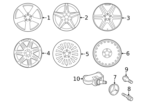 Wheels for 2014 Mercedes-Benz C63 AMG #1