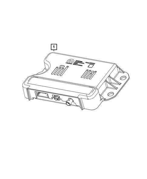 Keys, Modules and Engine Controllers for 2023 Jeep Grand Cherokee L #43