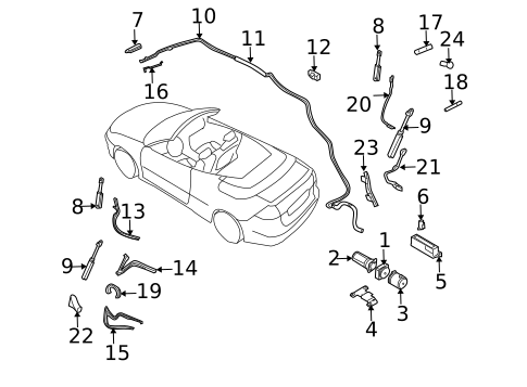 Hydraulic Components for 2007 Saab 9-3 #0
