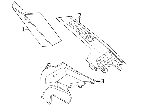 Interior Trim - Quarter Panels for 2023 BMW i4 #0