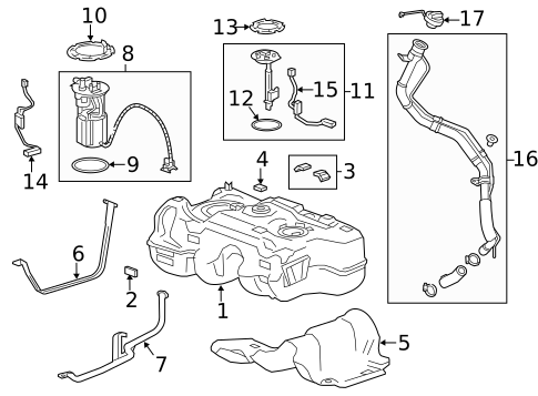 Fuel Pumps & Related Components for 2022 Buick Encore #0