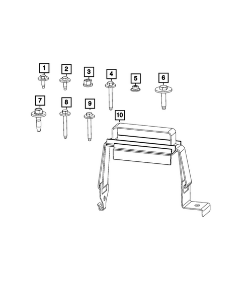 Battery, Battery Tray and Cables for 2025 Ram 1500 #8