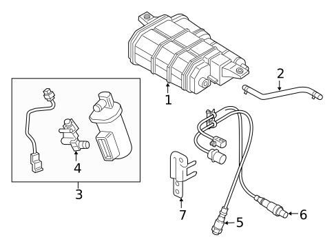 Emission Components for 2019 Hyundai Sonata #0