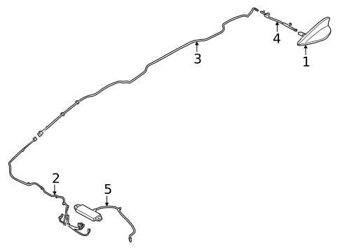 Antenna & Radio for 2023 Kia EV6 #0
