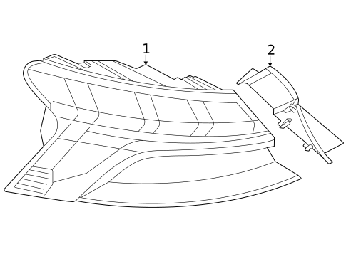 Tail Lamps for 2024 Audi e-tron GT #0