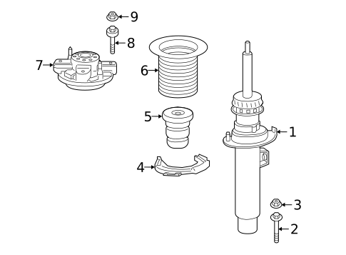 Struts & Components for 2024 BMW Z4 #0