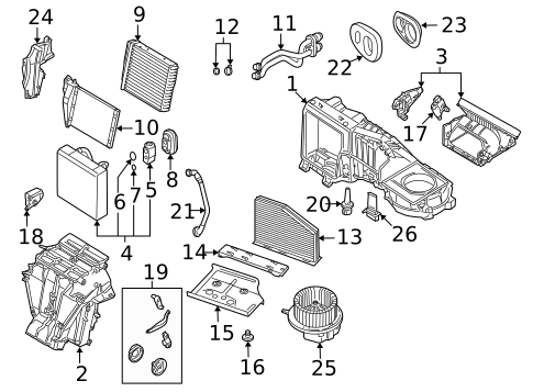Evaporator & Heater Components for 2015 Volkswagen Golf #18
