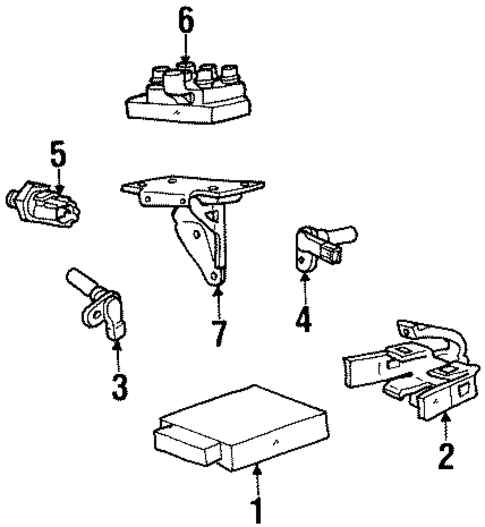 Ignition System for 1998 Mercury Sable #0