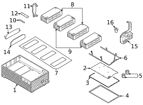 Battery for 2022 Porsche Cayenne #2