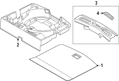 Interior Trim - Rear Body for 2025 Lincoln Nautilus #0