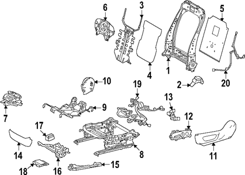 Heated Seats for 2024 Lexus RZ300e #0
