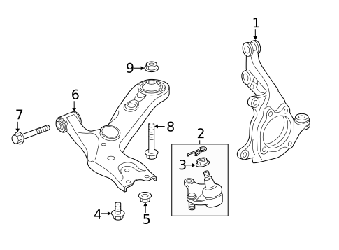 Suspension Components for 2016 Scion iM #1