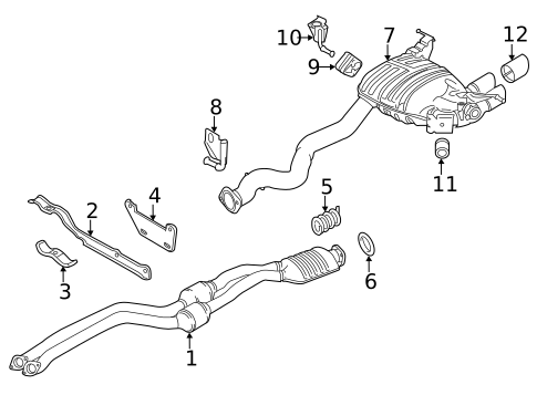 Exhaust Components for 2011 BMW 135i #0