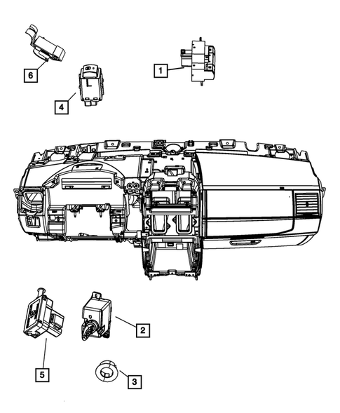 Switches for 2009 Dodge Grand Caravan #4