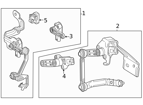 Electrical Components for 2022 Mercedes-Benz GLA 250 #1