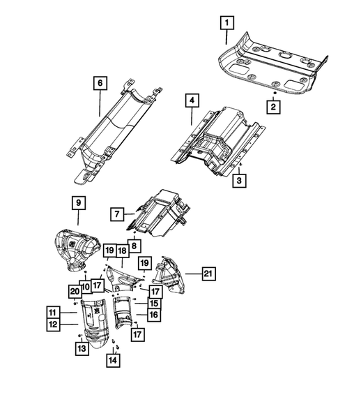 Exhaust System for 2020 Jeep Cherokee #1