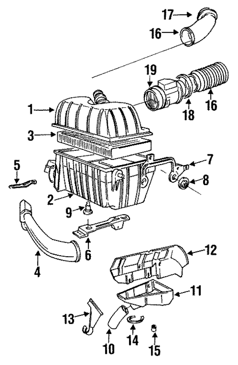 Air Inlet for 1992 Volvo 940 #0