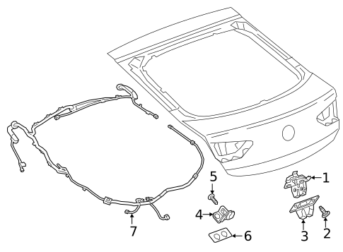 Lock & Hardware for 2018 Buick Regal Sportback #2