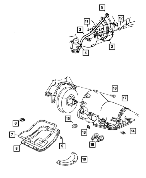 Case and Extension for 2001 Dodge Ram 2500 #3