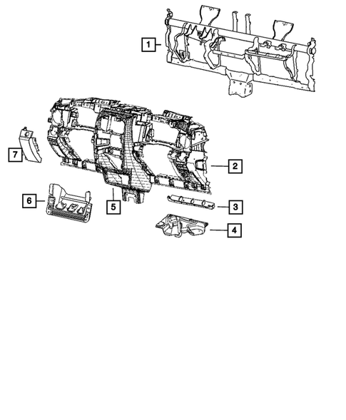 Instrument Panel for 2008 Chrysler PT Cruiser #1