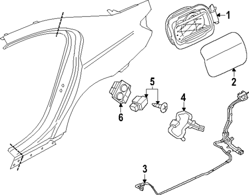 Quarter Panel & Components for 2024 BMW i4 #1
