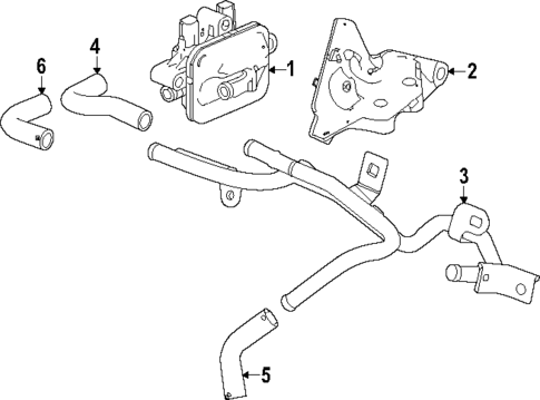 Emission Components for 2024 Honda Accord #1
