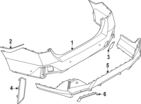 Bumper & Components - Rear for 2024 BMW i5 #1