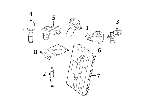 Ignition System for 2006 Dodge Magnum #0