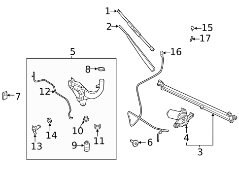 Wiper & Washer Components for 2022 Ford F-150 #0