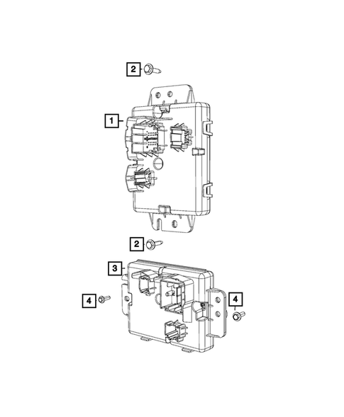 Modules and Engine Controllers for 2018 Chrysler Pacifica #11