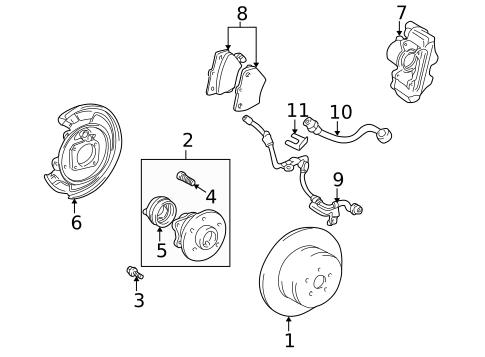 Hydraulic System for 2005 Toyota Celica #3